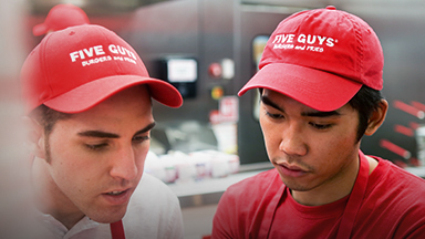 jobs at 5 guys all the way